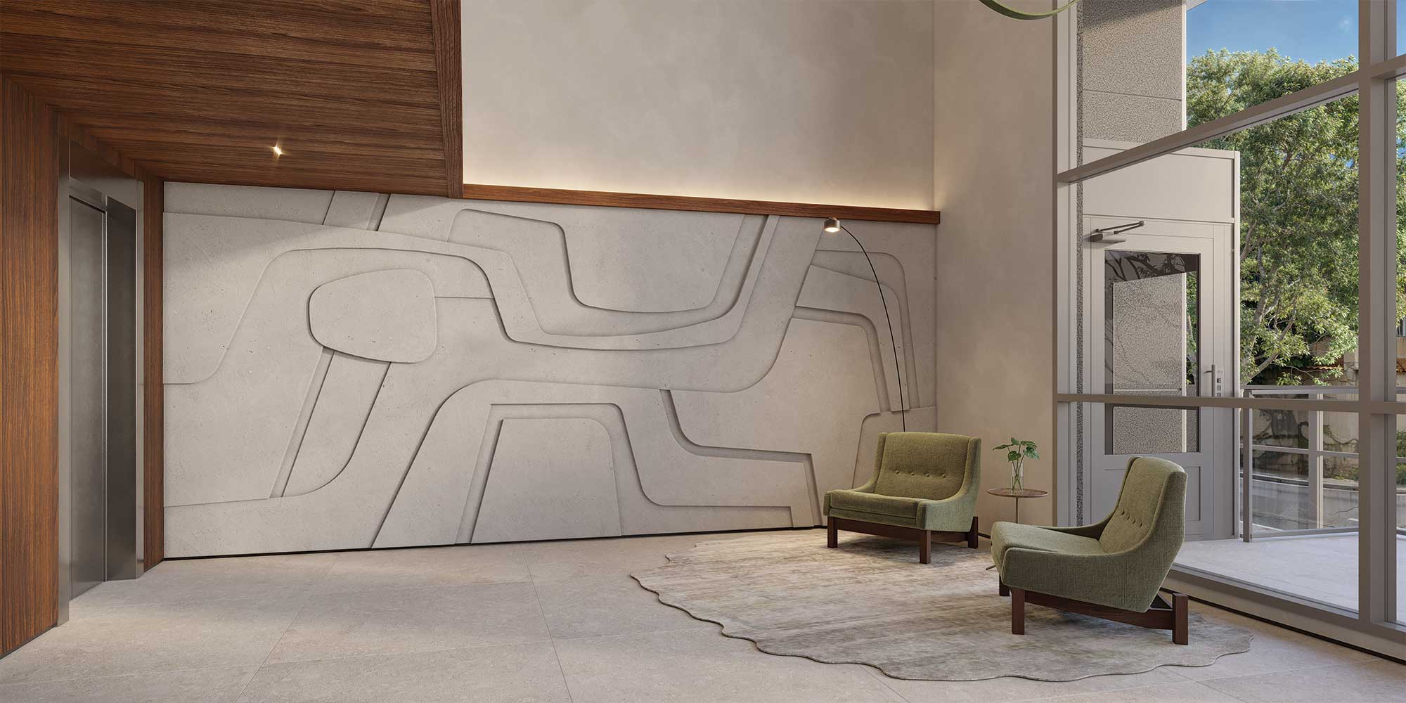 Лобби Burle Marx Casa Nacional