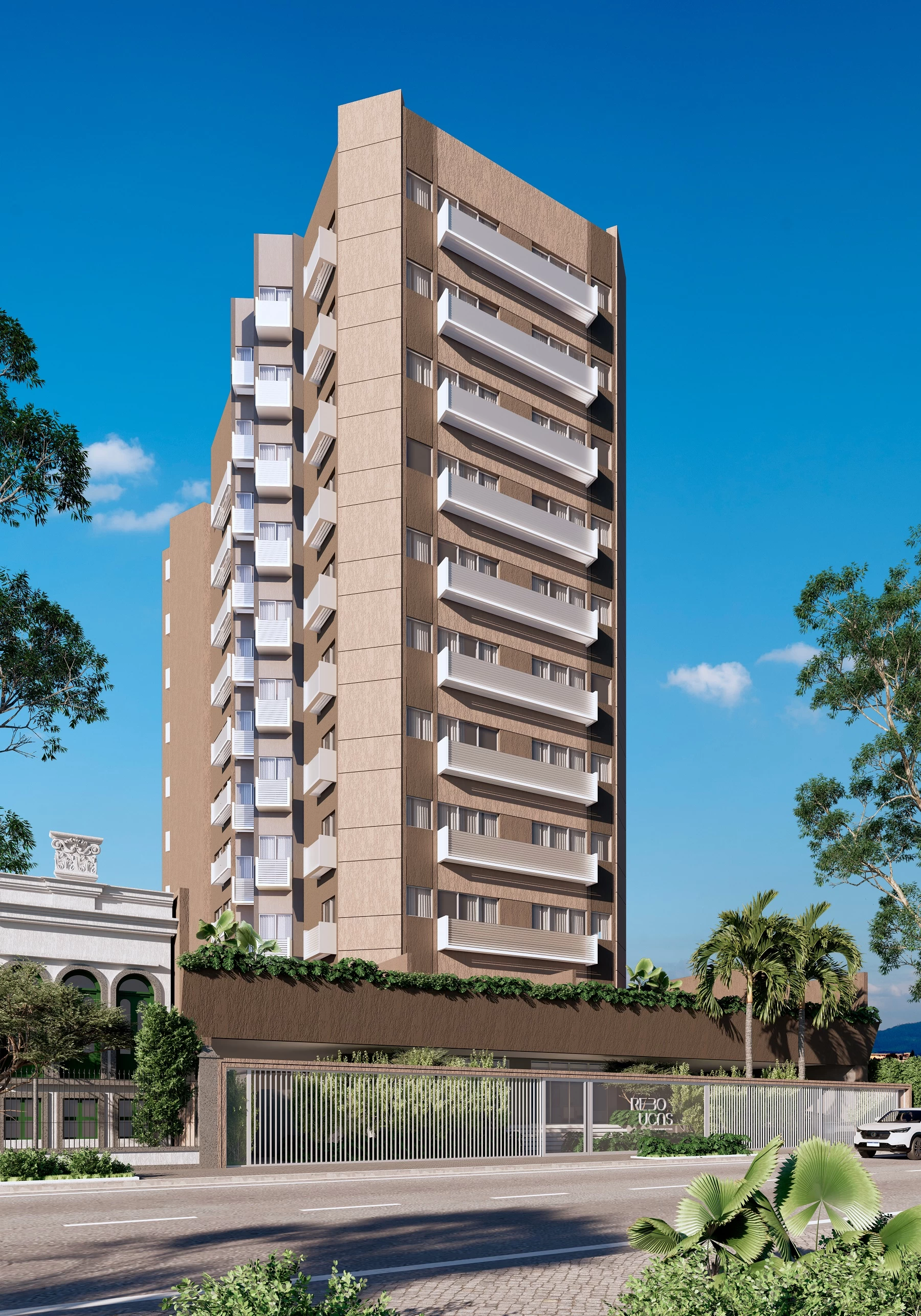 Дневной вид Rebouças Residencial