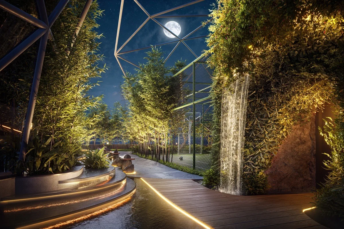 Сад Senna Tower