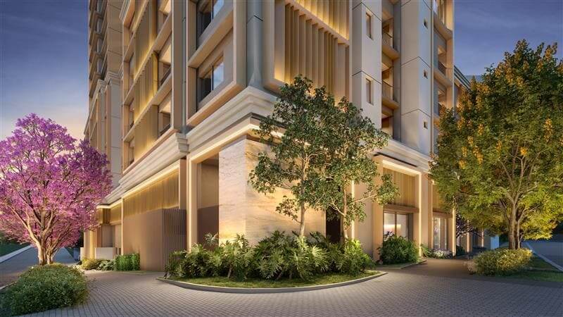 Входная группа The Residence Brooklin